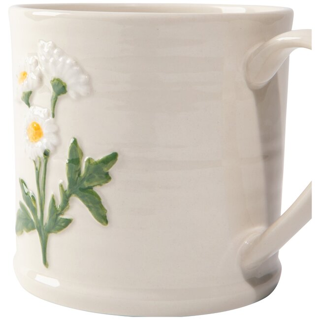 Daisy Embossed Mug