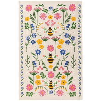Bee Garden Dishtowel