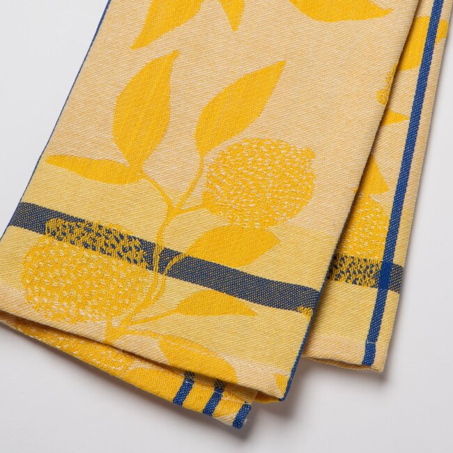 Lemons Jacquard Dishtowel