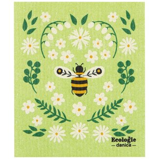 Bee Garden Swedish Dishcloth