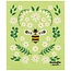 Bee Garden Swedish Dishcloth