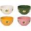 Snails Bowls Set of 4 Assorted