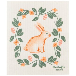 Easter Meadow Swedish Dishcloth