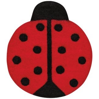 Danica Imports Ladybugs Felt Wool Trivet