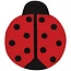 Ladybugs Felt Wool Trivet