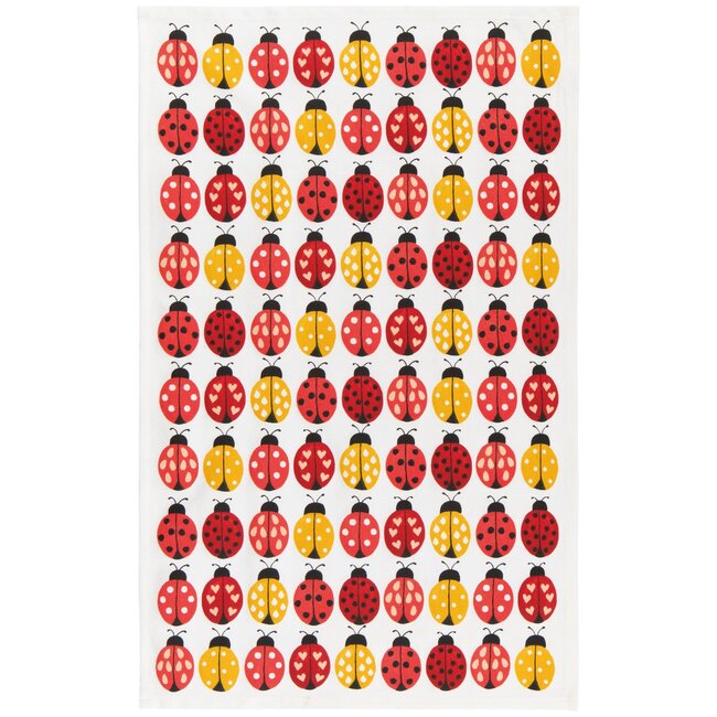 Ladybugs Dishtowels Set of 2