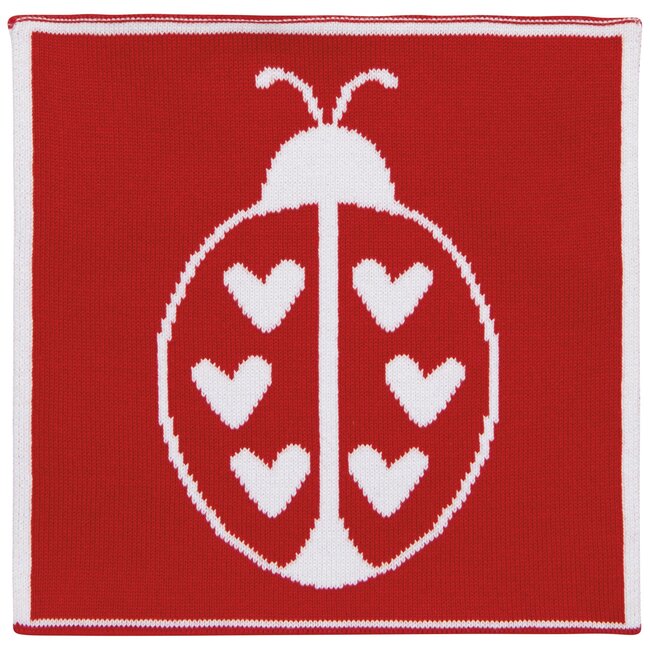 Ladybugs Knit Dishcloth Set of 3