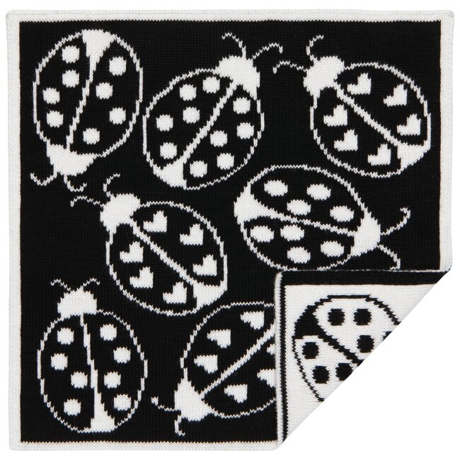 Ladybugs Knit Dishcloth Set of 3