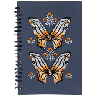 Aurora Embroidered Notebook