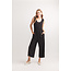 Papillon Black Stretch Bamboo Jumpsuit With Pockets