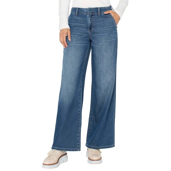 Liverpool Los Angeles Weekender Wide Leg 30" Walnut Creek FINAL SALE