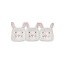 Rabbit Triple Serving Dish
