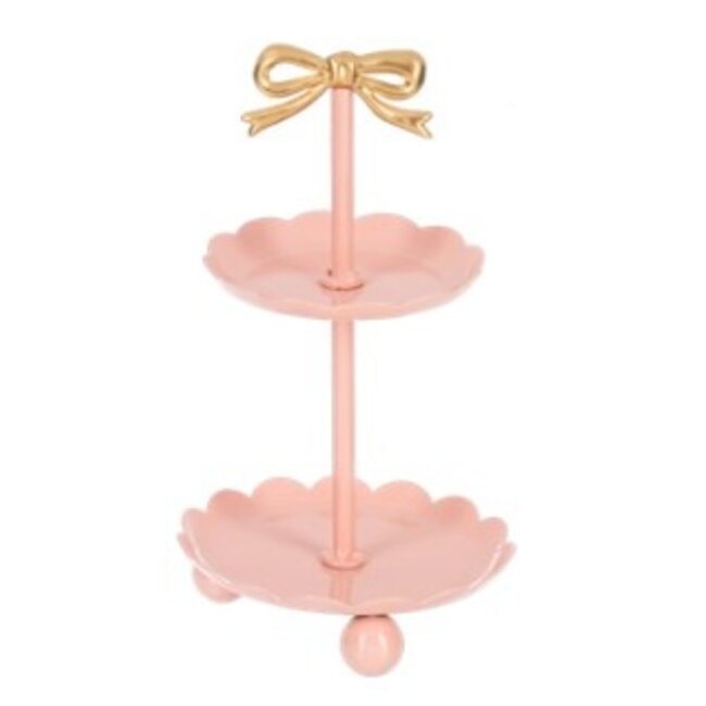2 Tier Stand with Bow (more colours)