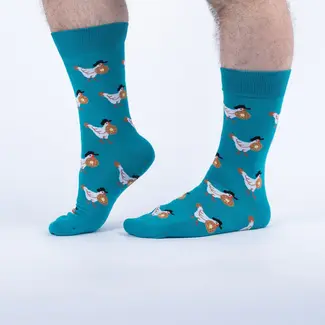 Sock it to me Men's Socks - Chicken + Waffles