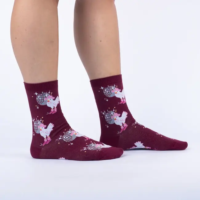 Sock it to me Women's Socks - Disco Chicken