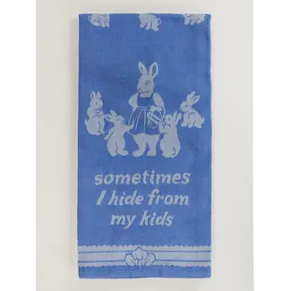 Blue Q Hide From My Kids Dish Towel