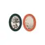 Oval Resin Bobbin Photo Frame (more colours)