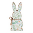 Patterned Bunny Block Figurines