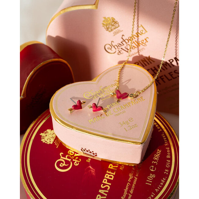 Fable England Lovestruck Heart Earrings