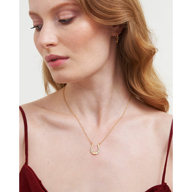 Fable England Horseshoe Necklace