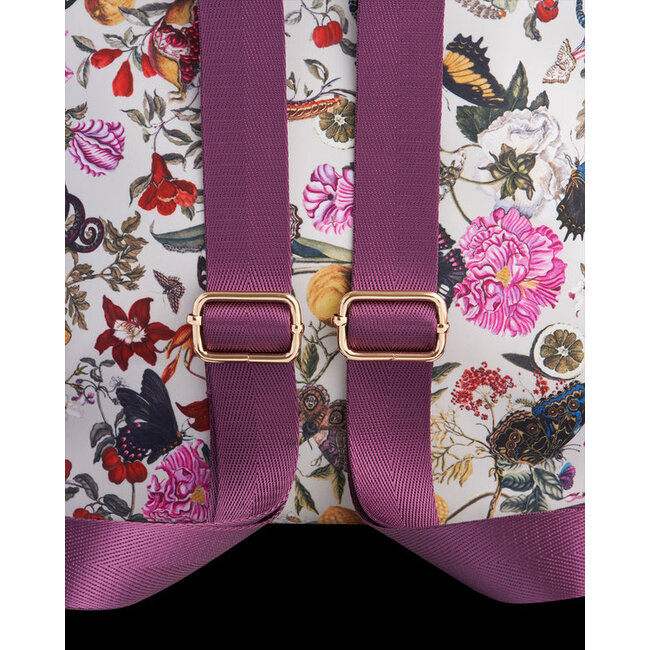 Fable England Engravings Small Plum Backpack