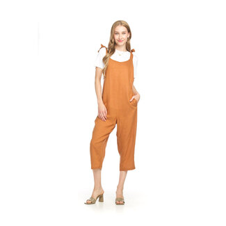 Papillon Jeni - Cotton Blend Jumpsuit in Rust