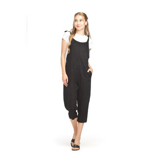 Papillon Jeni - Cotton Blend Jumpsuit in Black