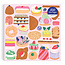 Galison/mudpuppy Sweet Confections 500 Piece Puzzle