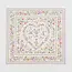 Fable England Forget Me Knot Cream Narrative Square Scarf