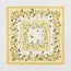 Fable England Cybele Yellow Narrative Square Scarf
