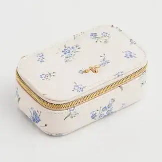 Fable England Floral Cream Jewellery Box