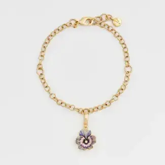 Fable England Pansy Bracelet