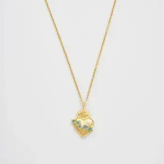 Fable England Sacred Heart Necklace