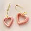 SageClayCo Heart Dangle Earrings