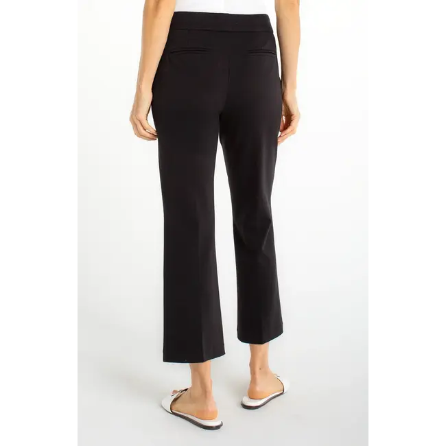 Liverpool Los Angeles Crop Flare with Extended Tab Waistband