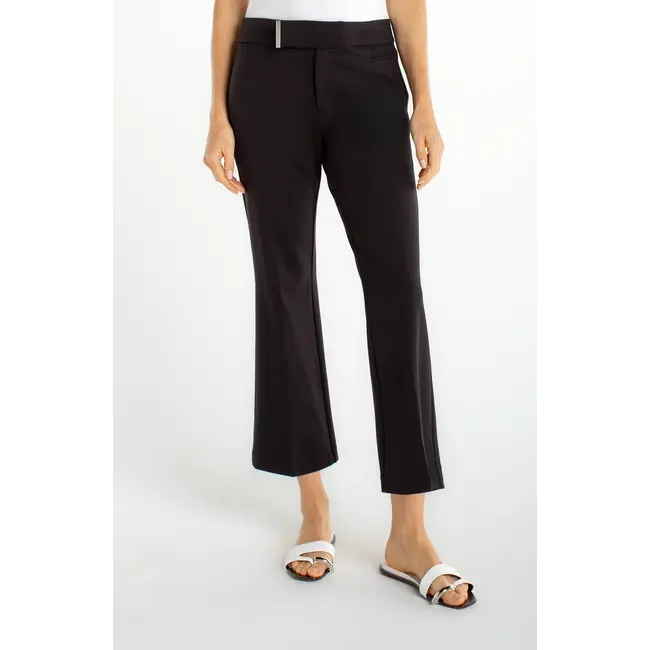 Liverpool Los Angeles Crop Flare w/Extended Tab Waistband