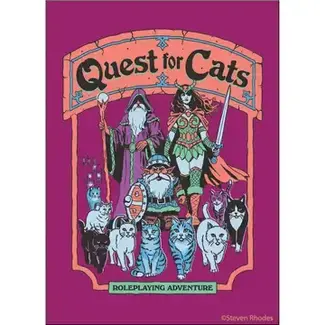 Ephemera Magnet - Quest For Cats