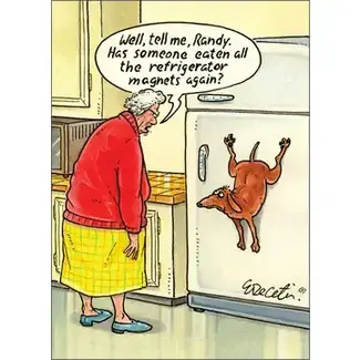 Ephemera Magnet - Well, Tell Me, Randy, Has Someone Eaten All The…