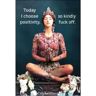 Ephemera Magnet - Today I Choose Positivity, So Kindly..