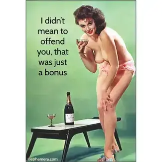 Ephemera Magnet - I Didn't Mean To Offend You, That Was Just A Bonus.