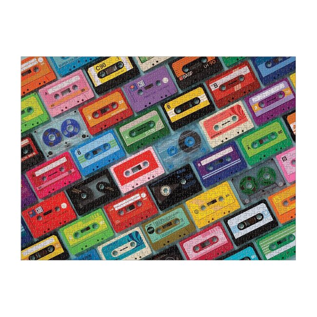 Galison/mudpuppy Mixtapes 1000 Piece Jigsaw Puzzle