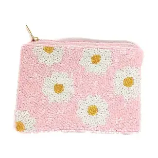 Coin Purse - Flower Themed Beaded