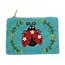 Coin Purse - Lady Bug Themed Fully Beaded