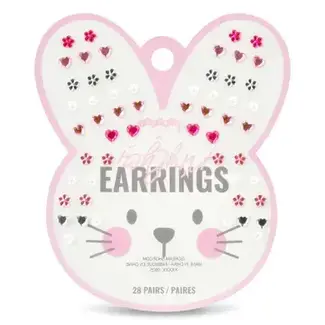 Bunny Stick On Earrings