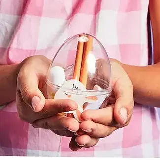 Bunny Stationery Set In Egg