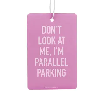 Classy Cards Air Freshener - Parallel Parking