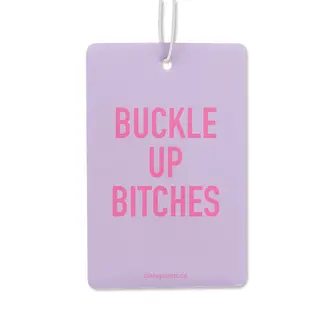 Classy Cards Air Freshener - Buckle Up