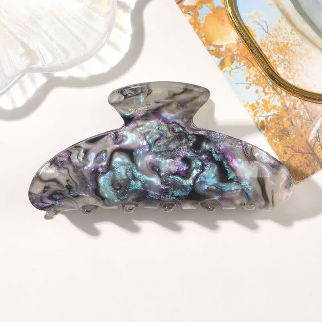 E&S Accessories Marbled Hair Claw (more colours)