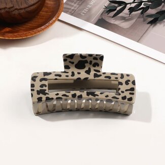 E&S Accessories Leopard Rectangular Claw (more colours)