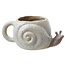 Stoneware Snail Shaped Mug